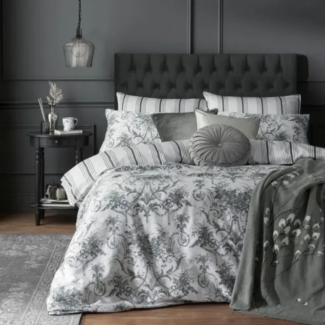 Hovedbilde Tuileries sengesett i koksgrå | Laura Ashley