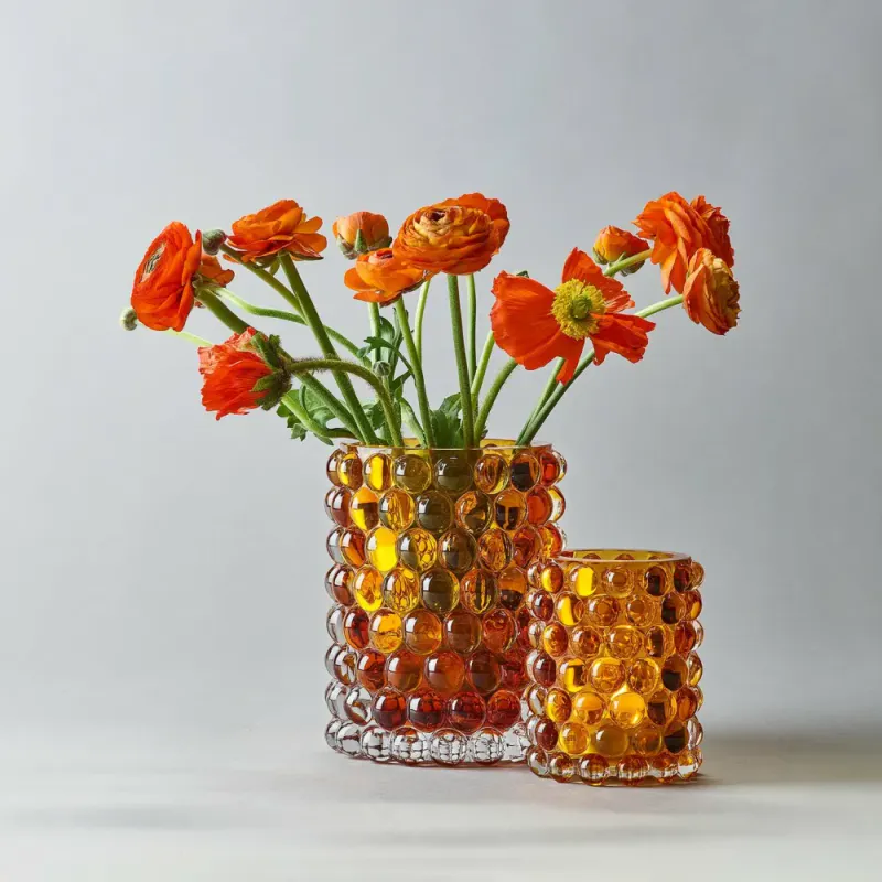 Lyslykt Hurricane Lamp Boule - Amber