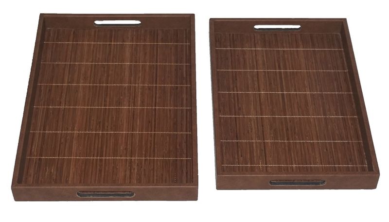 Tray Bamboo Large - Serveringsbrett m/håndtak