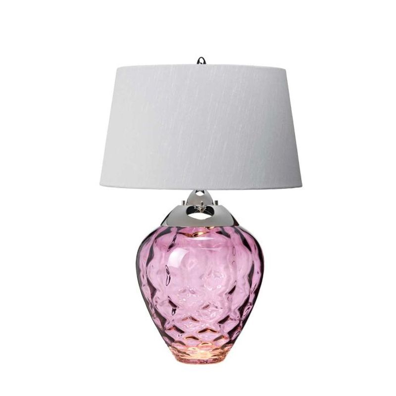 Samara - Bordlampe i glass m/skjerm