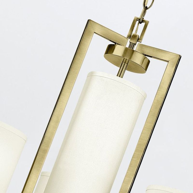 Hampton - Taklampe i børstet messing