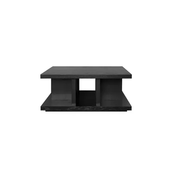 Hovedbilde Sofabord - Aberdeen Black oak, 110x110cm