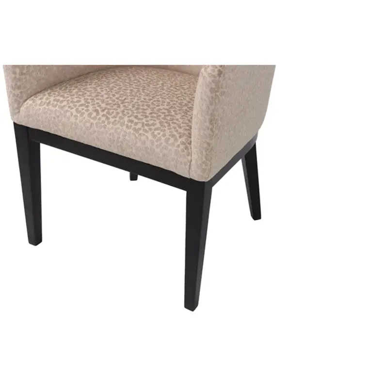 Spisestol - Essex m/armlene, Leo Cashmere